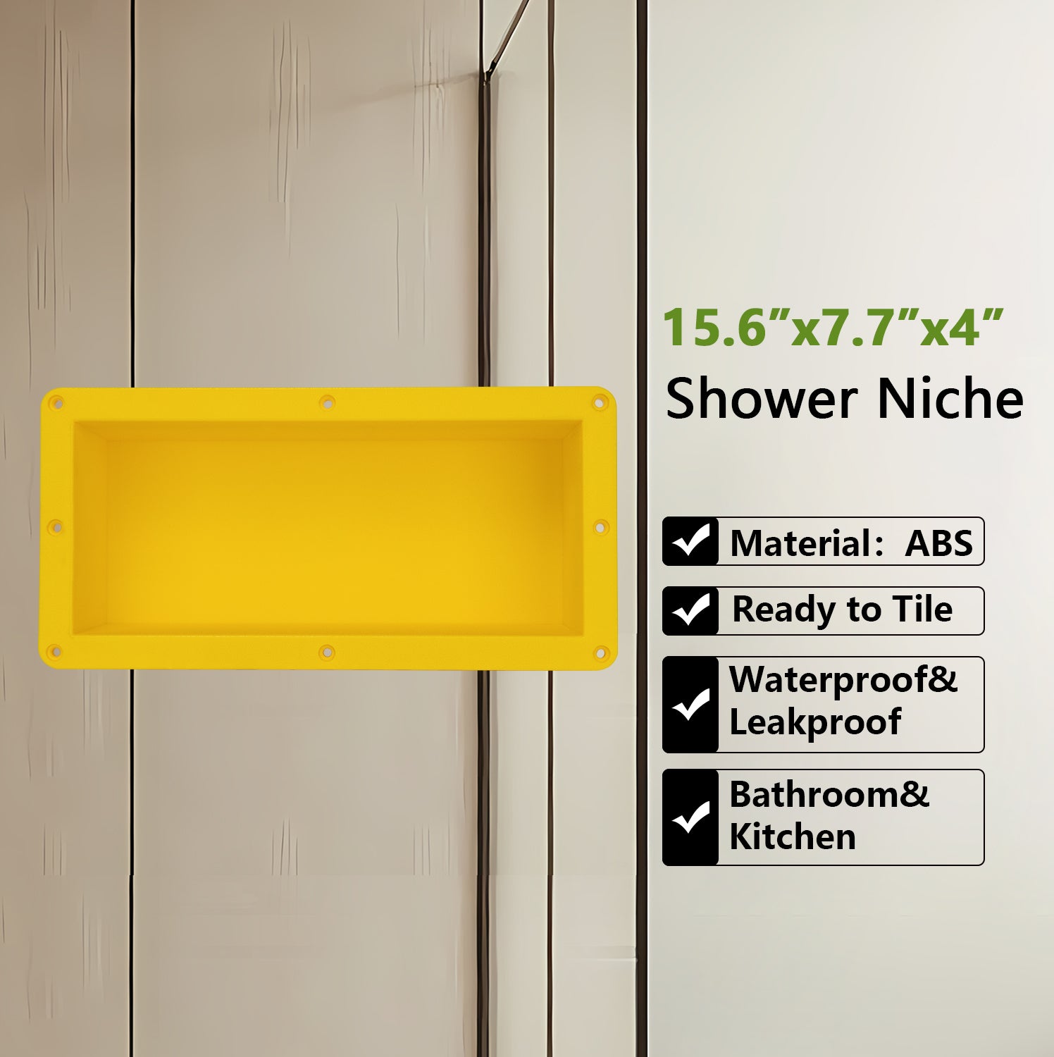 Shower Niche  Inside Dimension 14