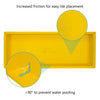 16''×40'' Rectangle Yellow Shower Niche Tile Ready Niche UGRN1640