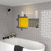 16''×40'' Rectangle Yellow Shower Niche Tile Ready Niche UGRN1640
