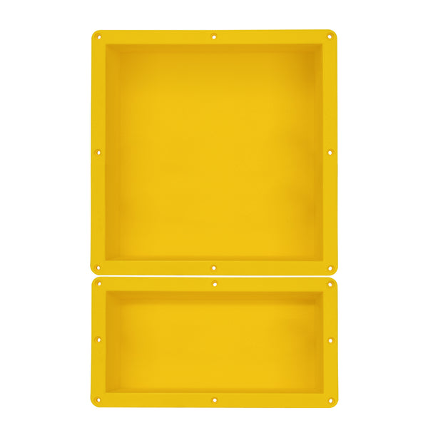 Tile shower niche 24X16 Double Shelves Shower Recess and Built In Shower Shelves in Bathroom Storage Easy Install