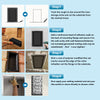 Shower Niche Ready to Tile 16X28 with Double Shelf for Bathroom Storage