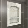 17"×25"  Tile Ready Plastic Arch Double Shower Niche  UGARN201