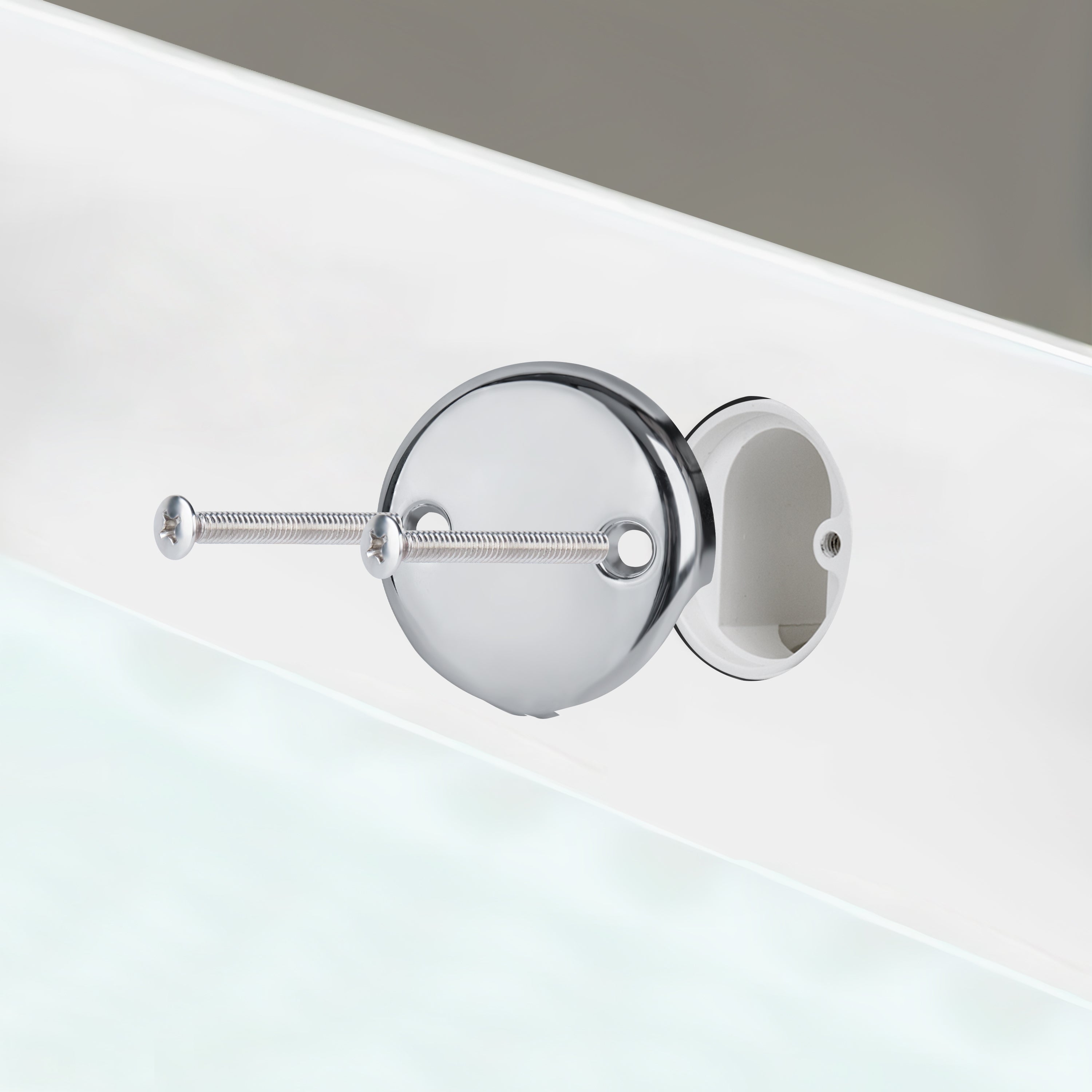 Bathtub drain Conversation Kit Assembly, Tub Drain Kit Lift and Turn, All Brass Construction