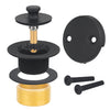 Bathtub drain Conversation Kit Assembly, Tub Drain Kit Lift and Turn, All Brass Construction