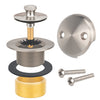 Bathtub drain Conversation Kit Assembly, Tub Drain Kit Lift and Turn, All Brass Construction