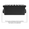 Uni-Green 10x10 in No Dig Low Profile Black Catch Basin with 2" Flexible Pipe Kit Extends to 6ft – Upgraded Rainwater Diverter for Gutter Downspout Extensions and 2-Open Pipe