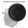 4 Outlet Catch Basin Kit 12" x 12" – with Debris Basket and Downspout Grate, Fits 2", 3", 4" & 6" Pipes – For Lawns, Landscaped Areas
