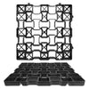 4pcs Pack Durable Permeable Pavers Grass Grid 20" x 20" for Driveways,Gravel, Patio