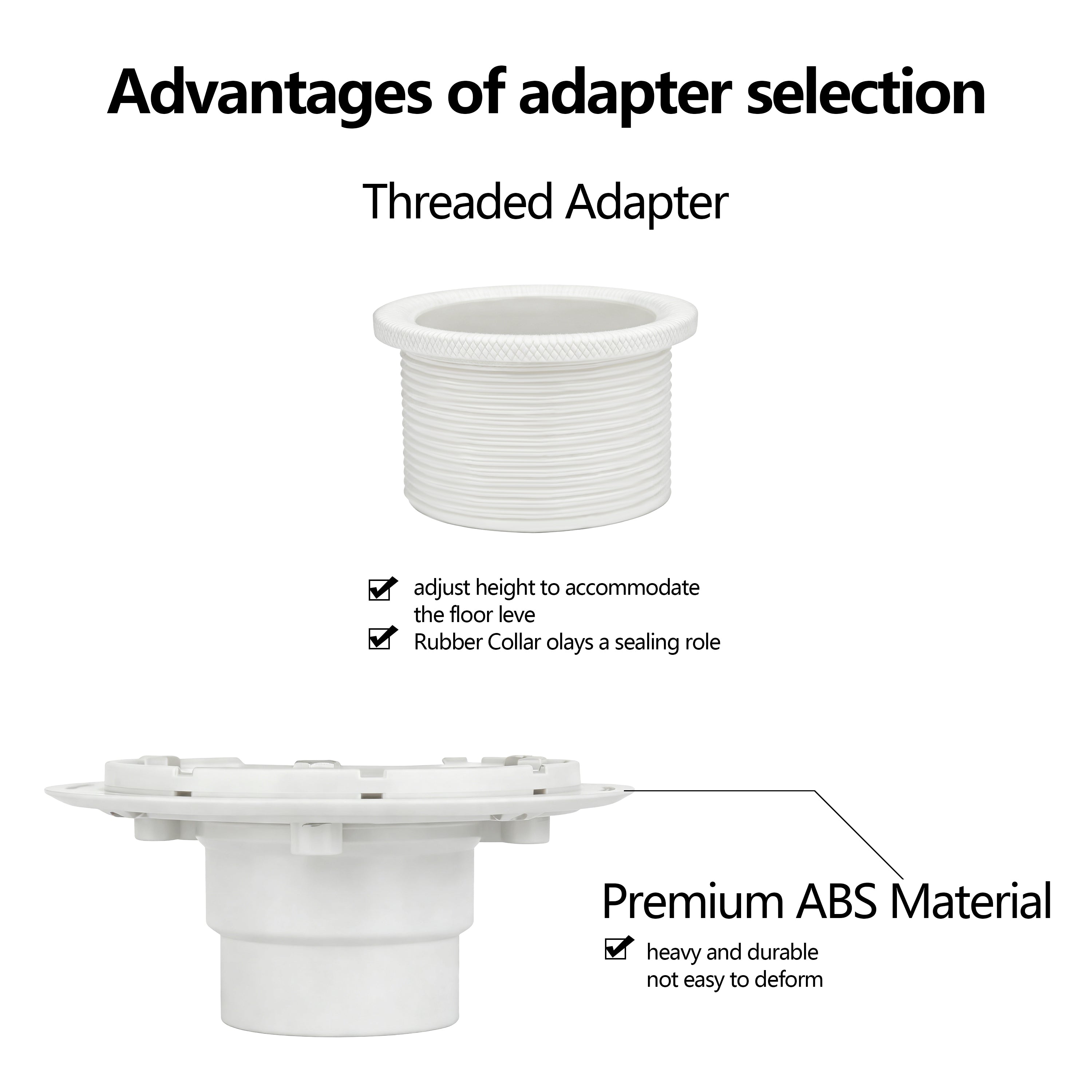 Shower Drain Base for 2