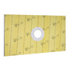 60"x36" Quick-Lock Tile-Over Shower Pan Kit – Waterproof Shower Base with Center Drain, Walk-In Design for Easy Installation