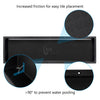 Matte Black Waterproof LED Shower Niche with Slope Drainage – ABS Built-In Recessed Bathroom Wall Shelf