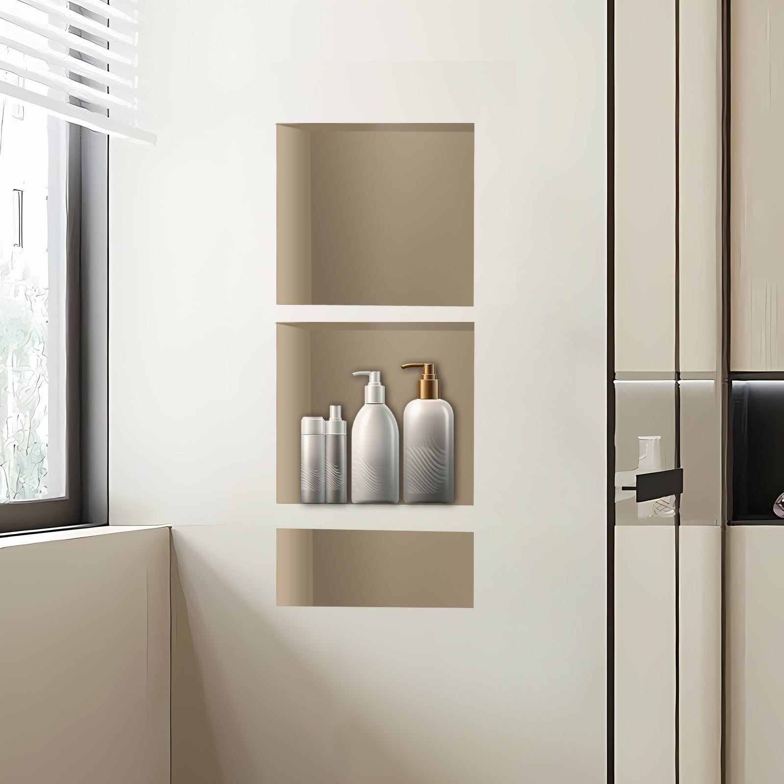 Recessed Shower Shelf 16