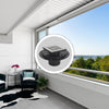 Square Shower Drain for Low Profile Show Pan Drain, ABS Construction Neo Style