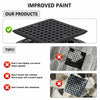 3-1/2 Inch Mission Shower Drain for Low Profile Shower Drain with SS 304 Grating Different Patterns– Matte Black