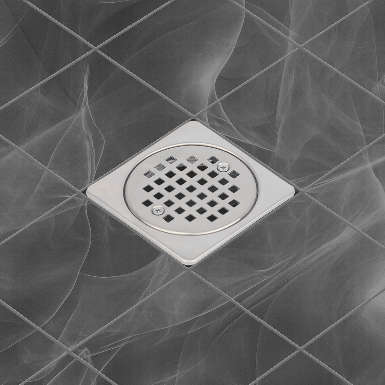 4 Inch Brushed Nickel Shower Drain Kit with Integrated Bonding Flange, Compatible with Schluter Shower Pan and Kit for 2 Inch Pipe