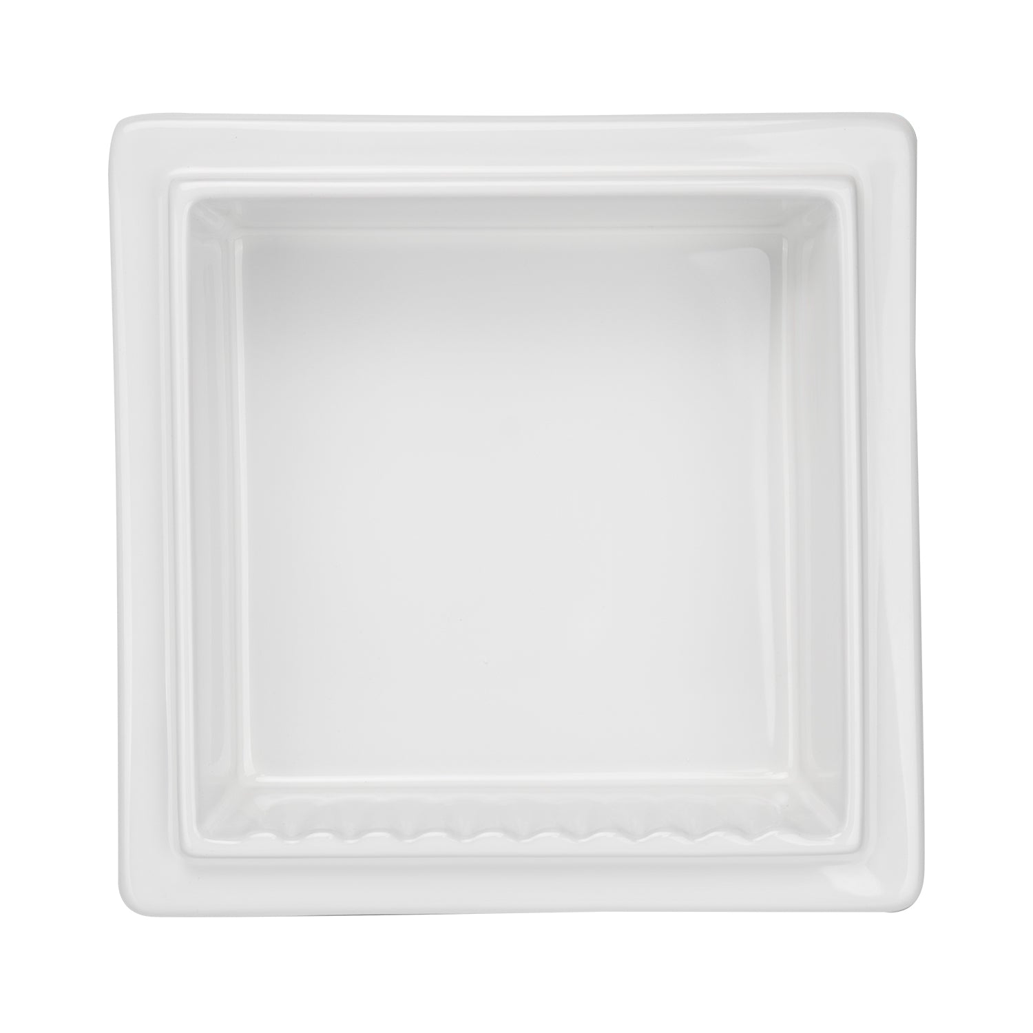 Ceramic Recessed Shower Niche (One-Piece Open Design) – Space-Saving Storage for Small Bathrooms, Freely Arrange Items