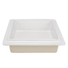 Ceramic Recessed Shower Niche (One-Piece Open Design) – Space-Saving Storage for Small Bathrooms, Freely Arrange Items