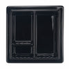 Ceramic Shower Niche, 3-Compartment Storage, High-Glaze Surface, Easy to Clean and Resists Dirt Build-Up