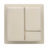 Ceramic Shower Niche, 3-Compartment Storage, High-Glaze Surface, Easy to Clean and Resists Dirt Build-Up