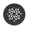 4-1/4" Snap-in Round Shower Drain Cover Replacement Matte Black