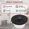 Shower Drain Matte Black No Caulk for Fiberglass /Acrylic Shower Base for 2" Pipe   UGTD002-MB