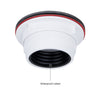 4-1/4 Inch Round Shower Base Drain – No Caulk ABS Compression Design, Fits 2" Pipe, Brushed Nickel Finish