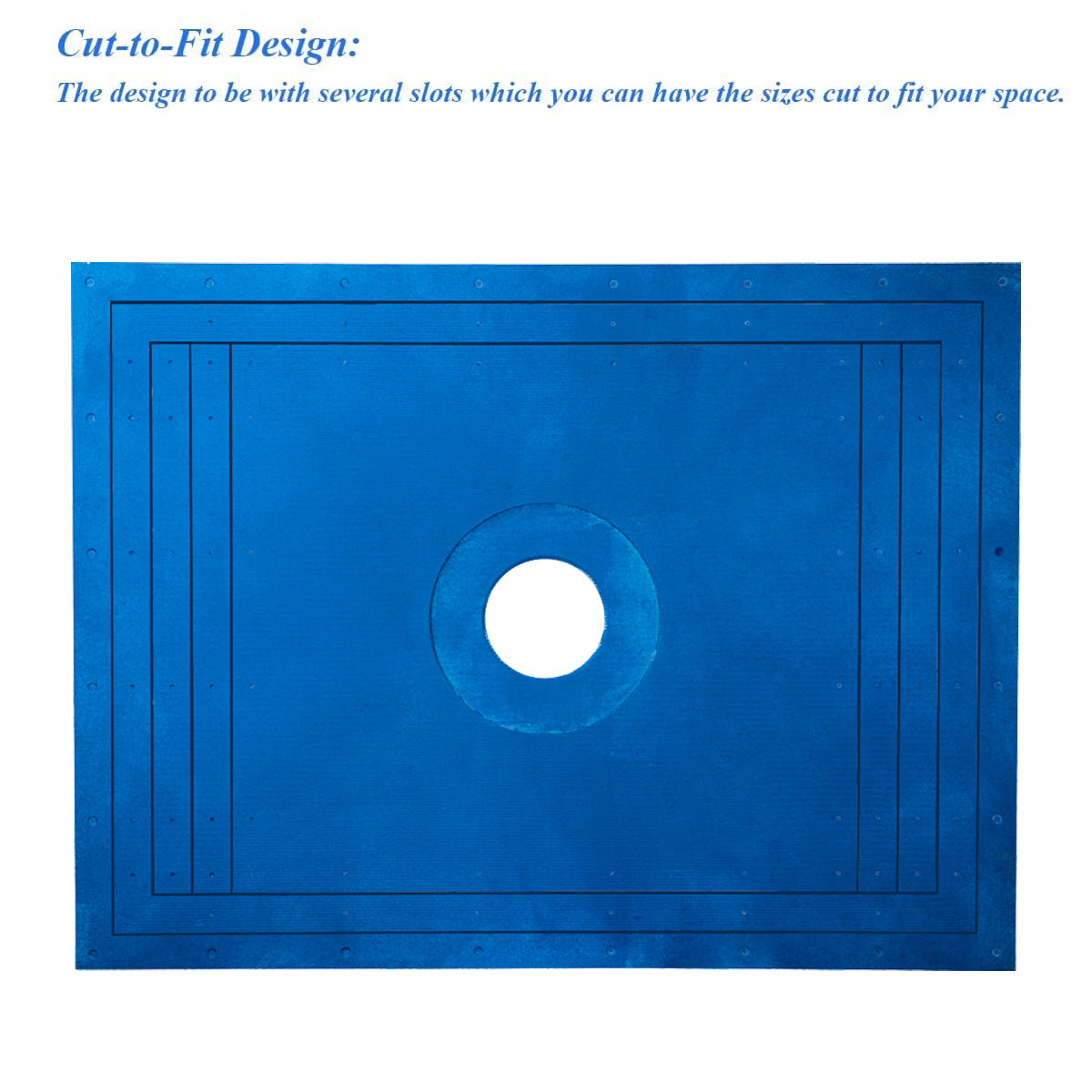 Tile Shower Pan Kit 48X36