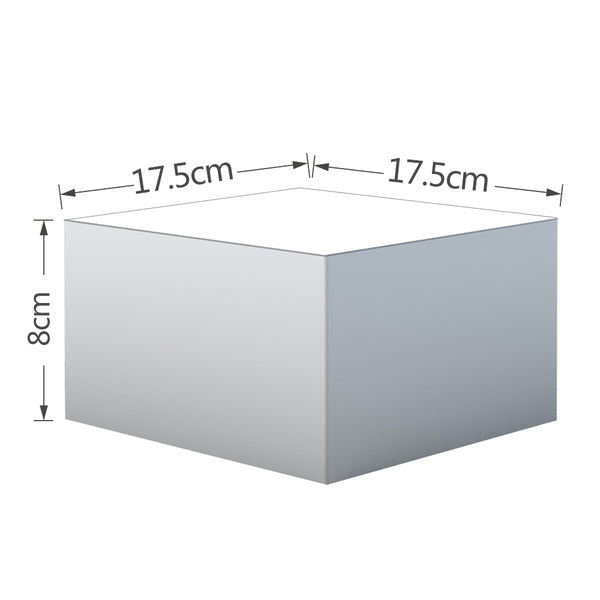 PVC Shower Drain Base With Rubber Gasket for 2" Outlet Linear Floor Drain UGDB003-PVC