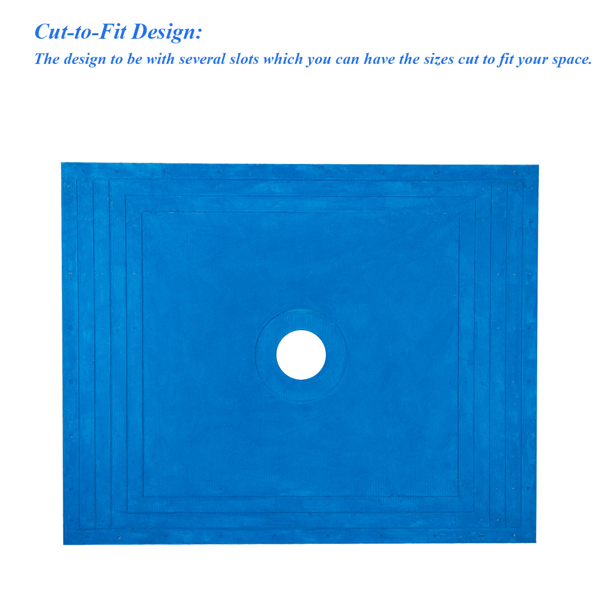 Tile Shower Pan Kit 60X48