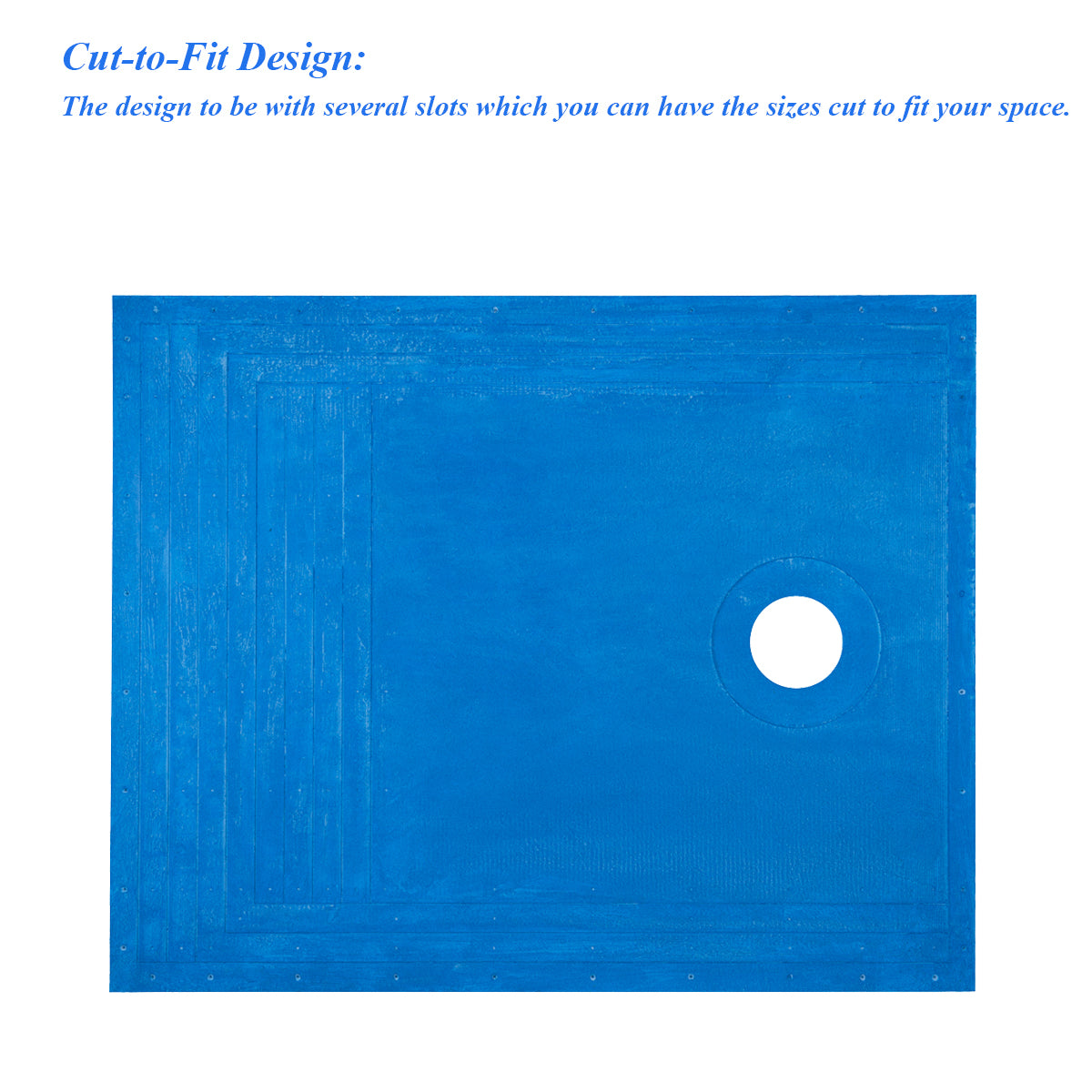 Tile Shower Pan Kit 60X48